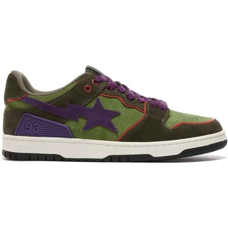 Bapesta Sk8 'Green Dark Purple'