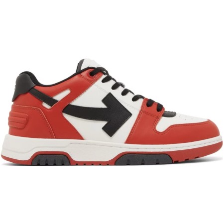 Off-White Out of Office Low 'Red White Black'
