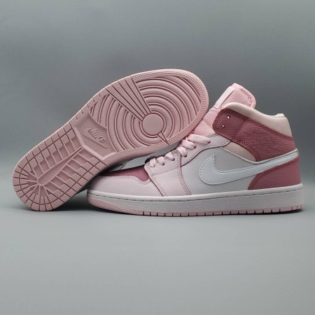 Wmns Air Jordan 1 Mid 'Digital Pink'