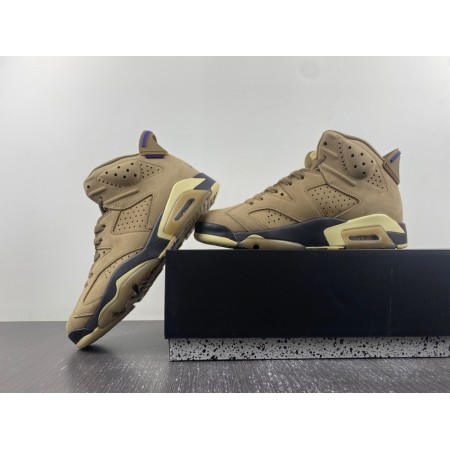 Wmns Air Jordan 6 Retro GORE-TEX 'Brown Kelp'