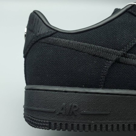 Stussy x Air Force 1 Low 'Triple Black'