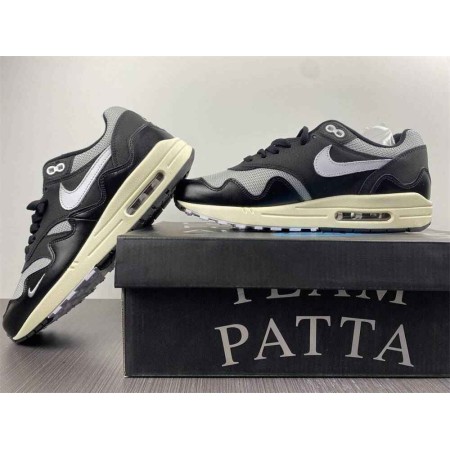 Patta x Air Max 1 'Black'