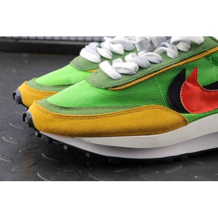 sacai x LDWaffle 'Green Gusto'