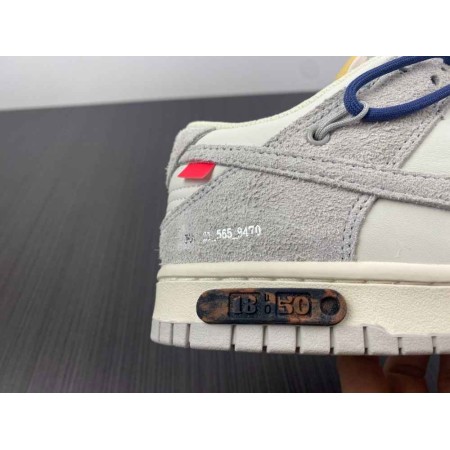 Off-White x Dunk Low 'Lot 18 of 50'