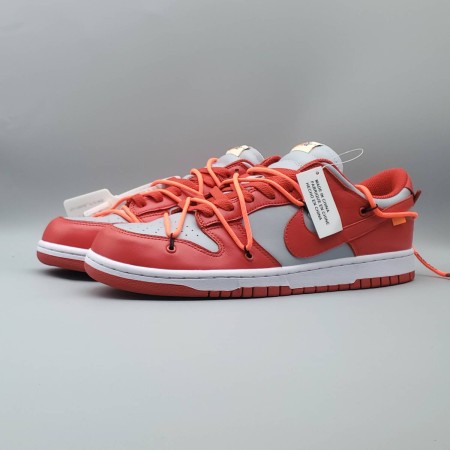 Off-White x Dunk Low 'University Red'