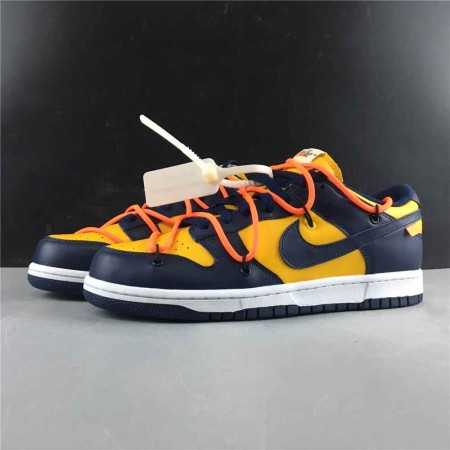 Off-White x Dunk Low 'University Gold'