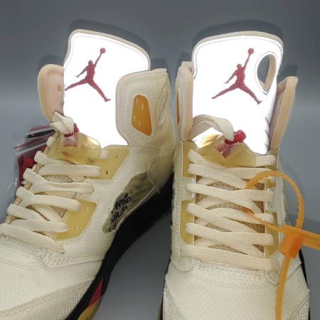 Off-White x Air Jordan 5 SP 'Sail'