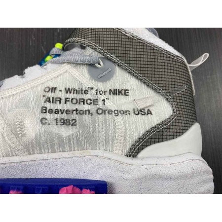 Off-White x Air Force 1 Mid 'White'