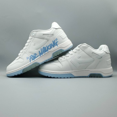 Off-White Out of Office 'For Walking - White Light Blue'