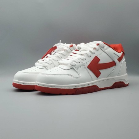Off-White Out of Office Low 'White Red'