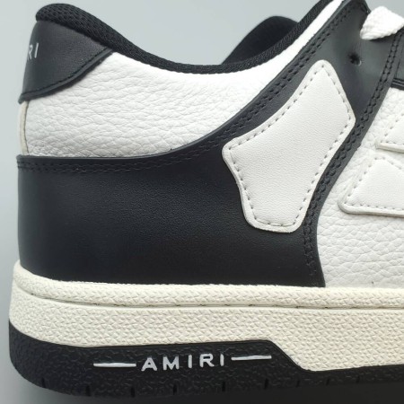 Amiri Skel Top Low 'Black White'