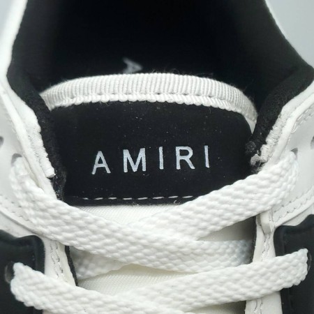 Amiri Skel Top Low 'White Black'