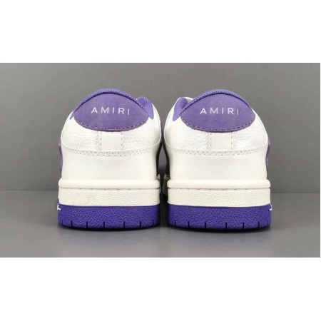 Amiri Skel Top Low 'White Purple'