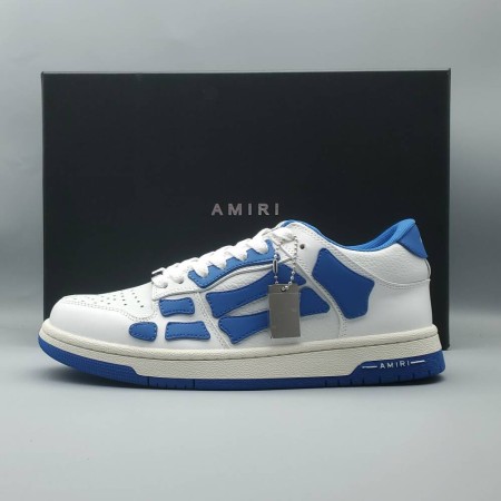 Amiri Skel Top Low 'White Blue'